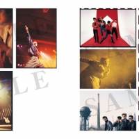 BOOWY、結成40周年記念アナログ・シングルBOXのジャケ写と展開写真公開