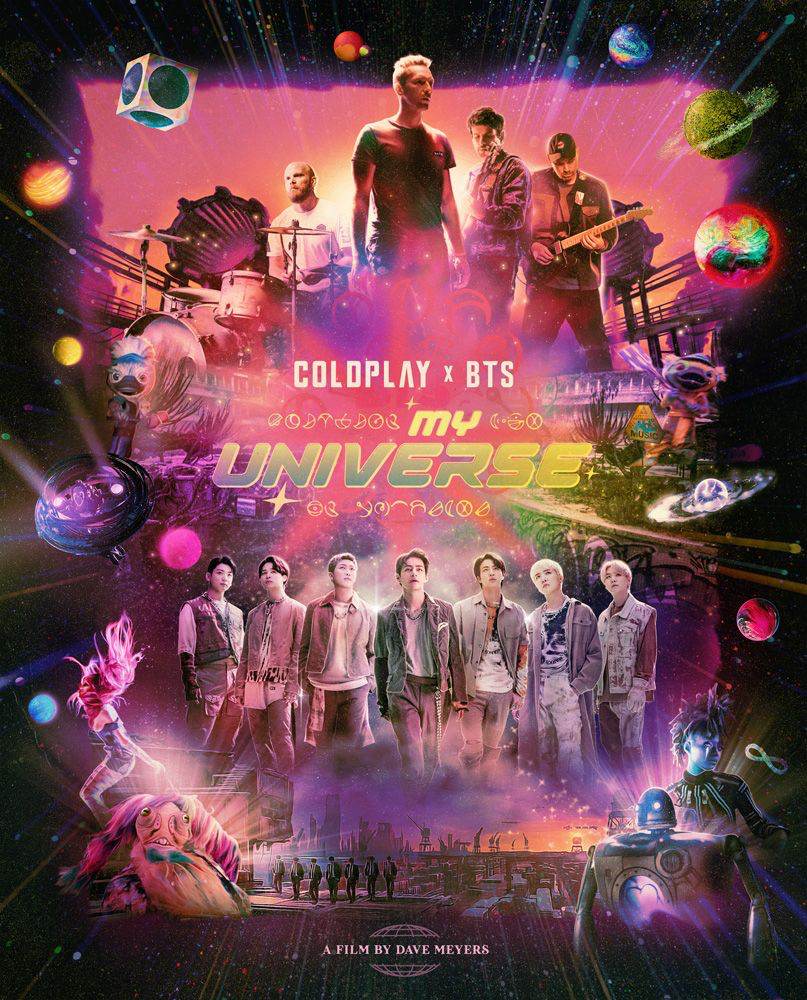 コールドプレイとBTSによる新曲「My Universe」MV公開