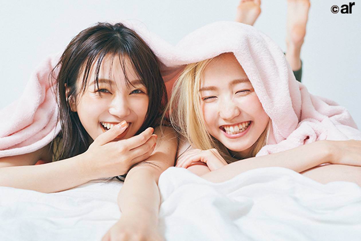 本田仁美＆矢吹奈子、久々再会に「緊張した笑」、『ar』11月号に登場