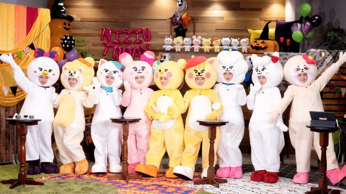 NiziU、”NIZOO”着ぐるみを来て様々な企画にチャレンジ