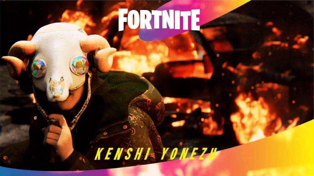 米津玄師「Pale Blue MELT」ファイナルに「FORTNITE」ライブ映像を公開