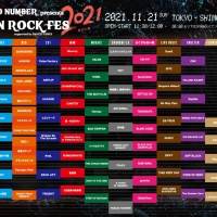 FABLED NUMBER主催『DIE ON ROCK FES』タイムテーブル公開