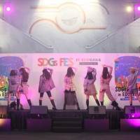 Girls2『SDGs FES in EDOGAWA』で４曲をパフォーマンス