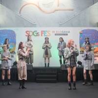 Girls2『SDGs FES in EDOGAWA』で４曲をパフォーマンス