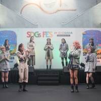 Girls2『SDGs FES in EDOGAWA』で４曲をパフォーマンス