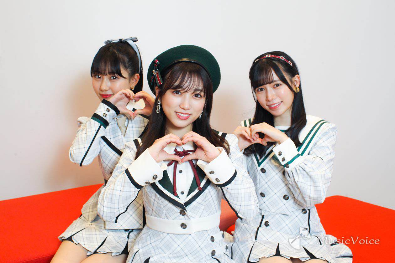 田中美久、矢吹奈子、運上弘菜