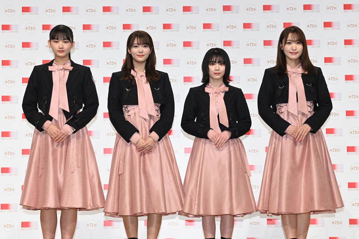 櫻坂46菅井友香「総力戦で」23人全員で「流れ弾」、今年の漢字は「愛」：紅白リハ