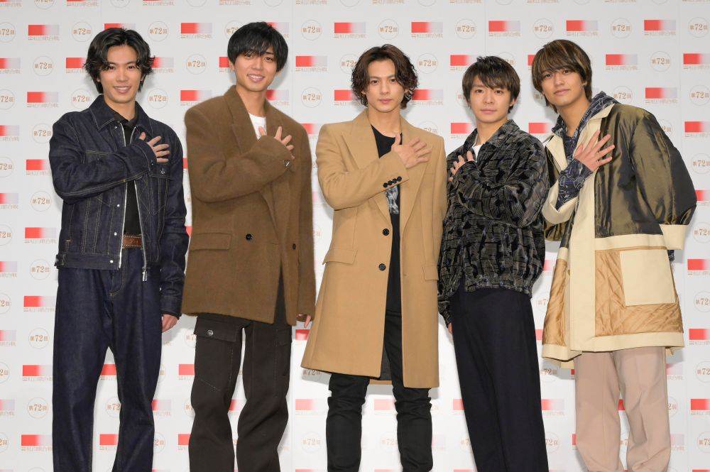 キンプリ、メンバーの今年の漢字は？　演・磨・合・スーパー・金：紅白リハ