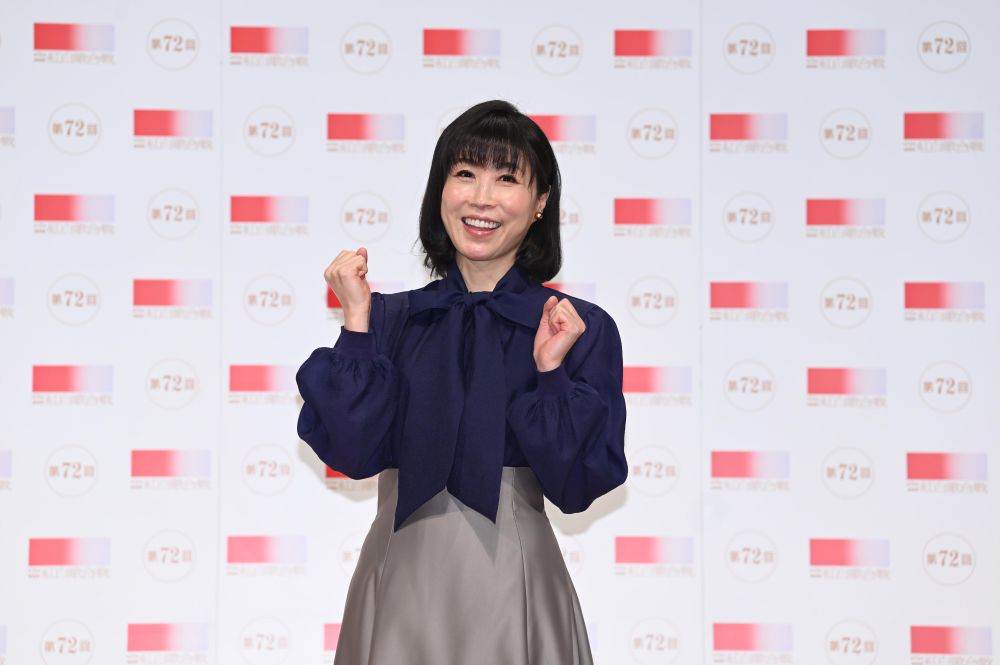 水森かおり「今回は大きくならないです」：紅白リハ