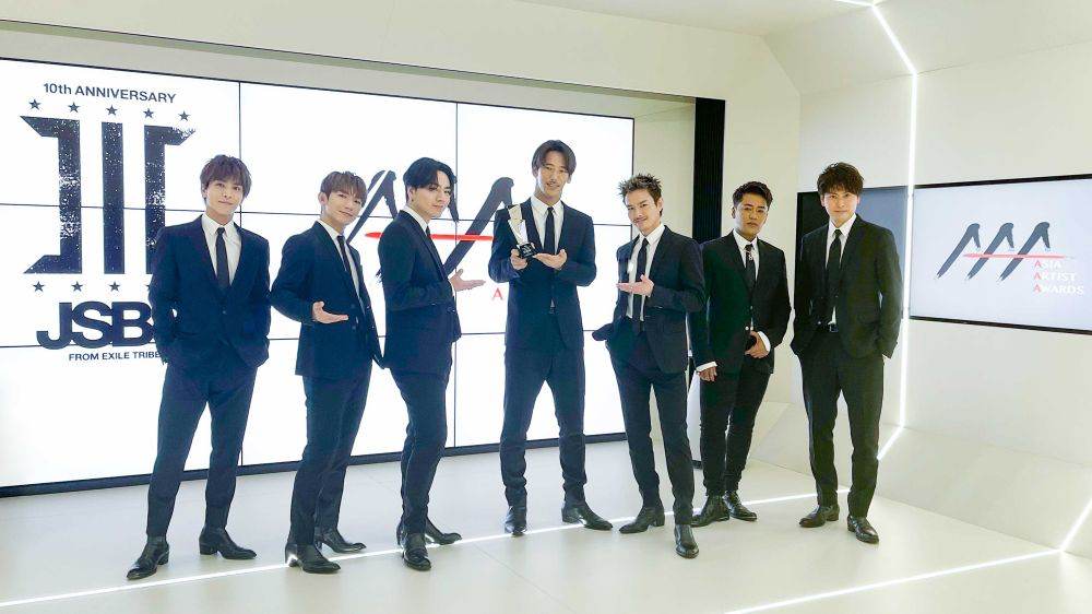 三代目JSB「2021 Asia Artist Awards」で“History of Songs賞”を授賞