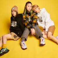 Girls2、FILA×atmos pinkとトリプルコラボ