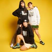 Girls2、FILA×atmos pinkとトリプルコラボ