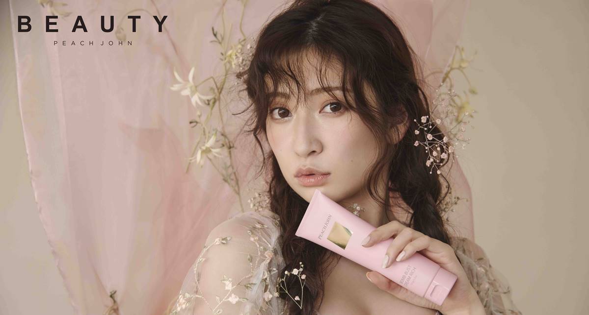 吉田朱里「バストをプルンプルンに」、PEACH JOHN BEAUTY初のミューズ