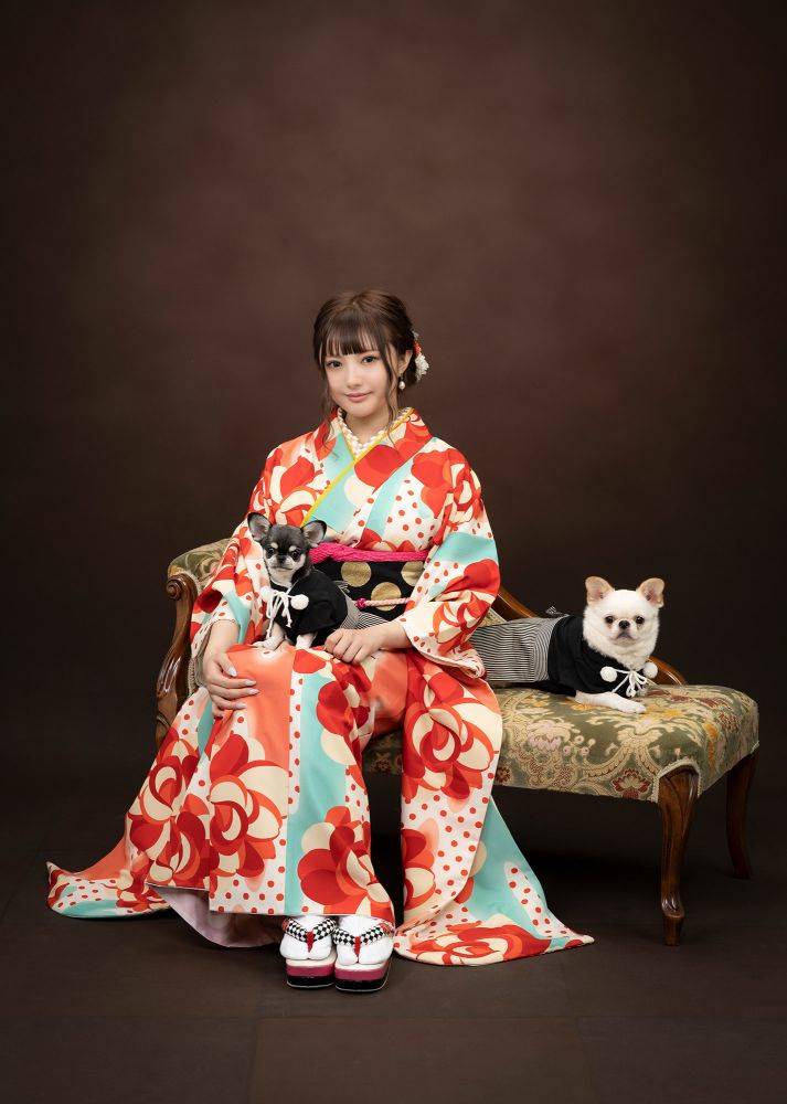 安斉かれん、念願の初の着物　可憐な晴れ着姿にファン「可愛すぎる！」