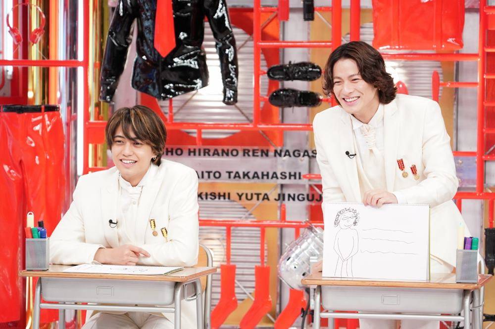 平野画伯が衝撃の問題作を披露、キンプリが小学校お受験クイズに挑戦