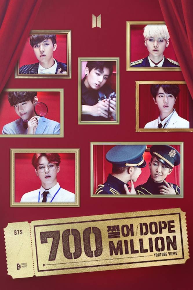 BTS 「DOPE」MVが７億再生を突破
