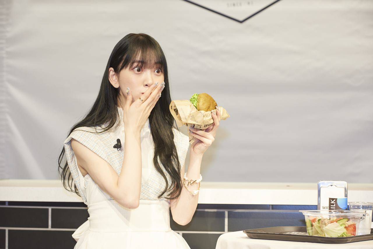 堀未央奈、大好きハンバーガー本気食い　勧めたいのは北野日奈子