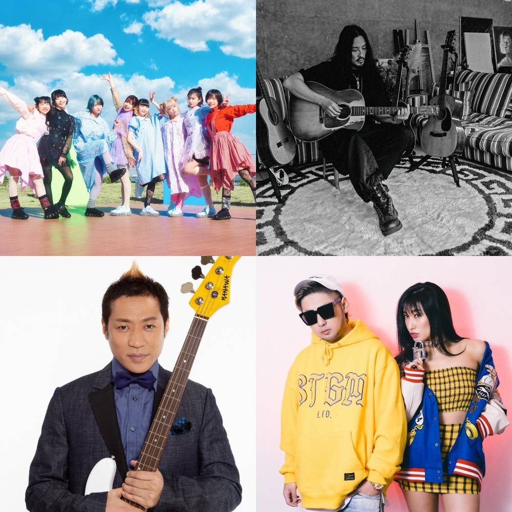 でんぱ組、新羅慎二、はなわ、MAY’Sが出演「GLITTER MUSIC FES」開催決定