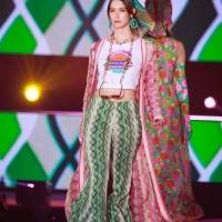 トラウデン直美『GirlsAward 2022 S/S』ANNA SUI