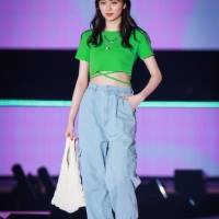 田鍋梨々花『GirlsAward 2022 S/S』Seventeen×WEGO