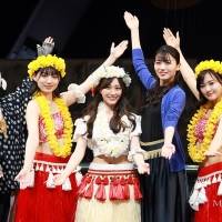 日向坂46潮紗理菜、主演舞台『フラガール』舞台挨拶