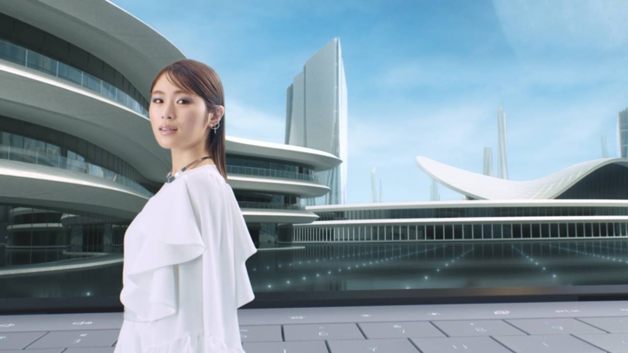 NMB48渋谷凪咲、レアな前髪なし姿　新CMでギャップ　クールな一面