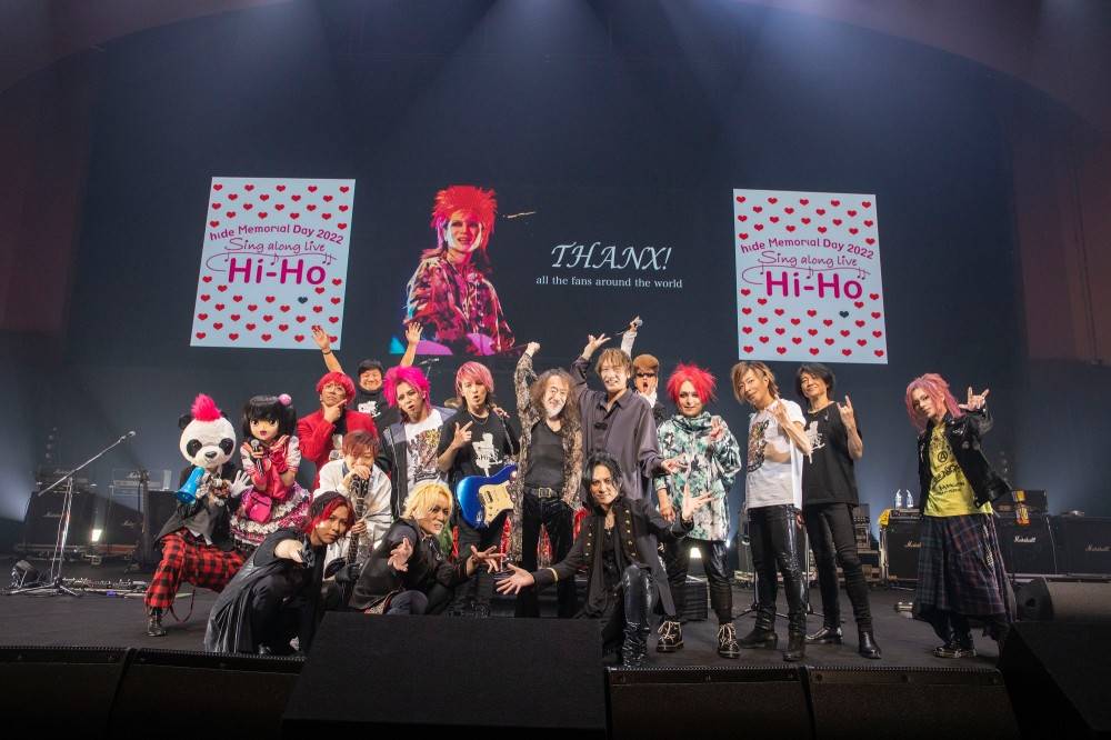 hideの盟友・ゆかりのアーティストが集結、約２年半ぶり有観客『hide Memorial Day 2022』を開催