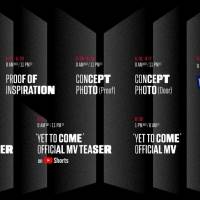 BTS、新アルバム「Proof」リード曲タイトル＆プロモーションスケジュール公開
