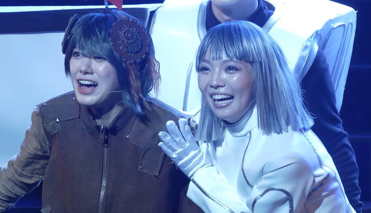 生田輝・大西桃香・武藤小麟、新旧型ロボットの友情物語：音楽劇「Zip&Candy」ゲネプロ