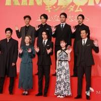 山崎賢人『キングダム２ 遥かなる大地へ』完成報告会
