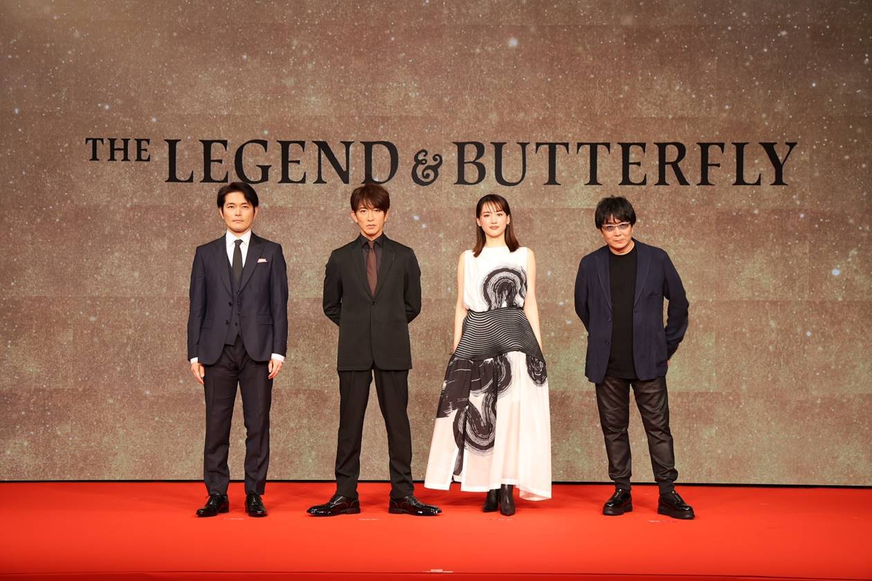 木村拓哉が信長、綾瀬はるかが濃姫　「この上ない舞台」　総製作費20億円　東映70周年記念映画
