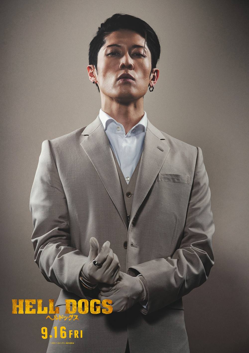 MIYAVI、岡田准一主演映画『ヘルドッグス』でインテリヤクザ役に挑戦