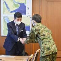 町田啓太と佐野勇斗『テッパチ！』表敬訪問