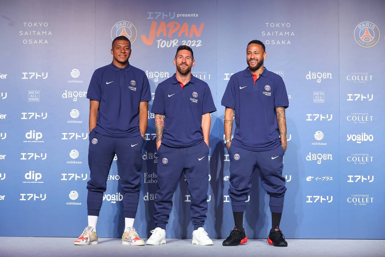 エムバぺ＆メッシ＆ネイマール、日本は「手強いチームになってきている」