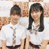 NMB48桜田彩叶・龍本弥生、インタビュー