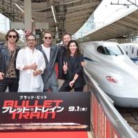 『ブレット・トレイン』新幹線“動く”レッドカーペット・イベント