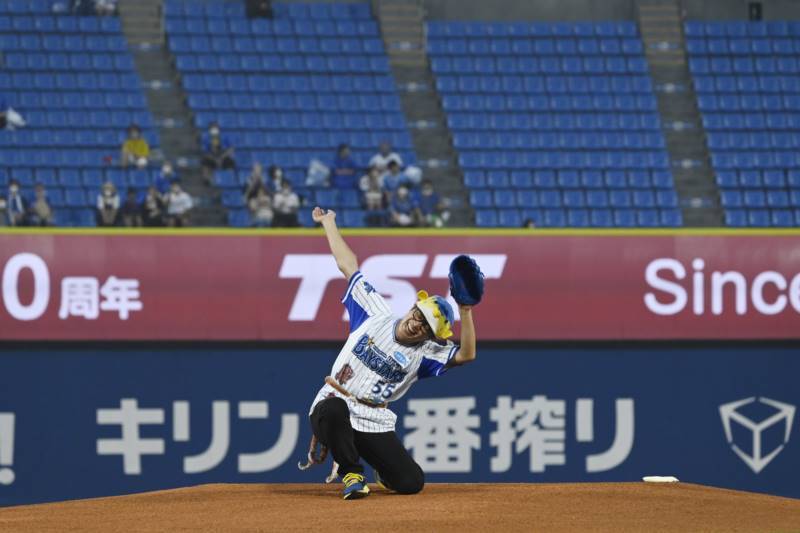 さかなクン、始球式に挑戦「夢のようでギョざいます」