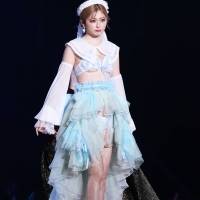 ゆうちゃみ「マイナビ TGC 2022 A/W」247lingerie