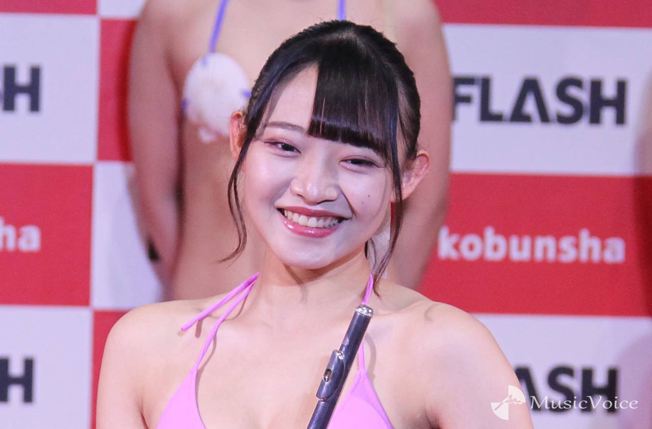 音大でフルート専攻、Ｇカップアイドル鈴川侑奈が総合９位「共に歩みたい」