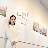 戸田恵梨香「ランコム美肌菌ステーション」POP UP イベント開催記念