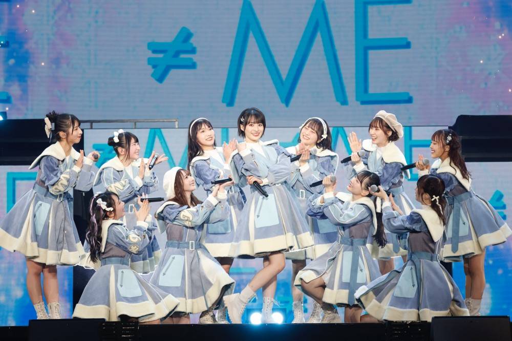 ノイミー、新曲初パフォーマンス　冨田菜々風がショートカットにイメチェン