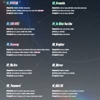 INI、メンバー西洸人と田島将吾が作詞で参加　1ST ALBUMトラックリスト公開