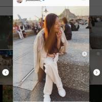 新木優子、テーマパーク満喫