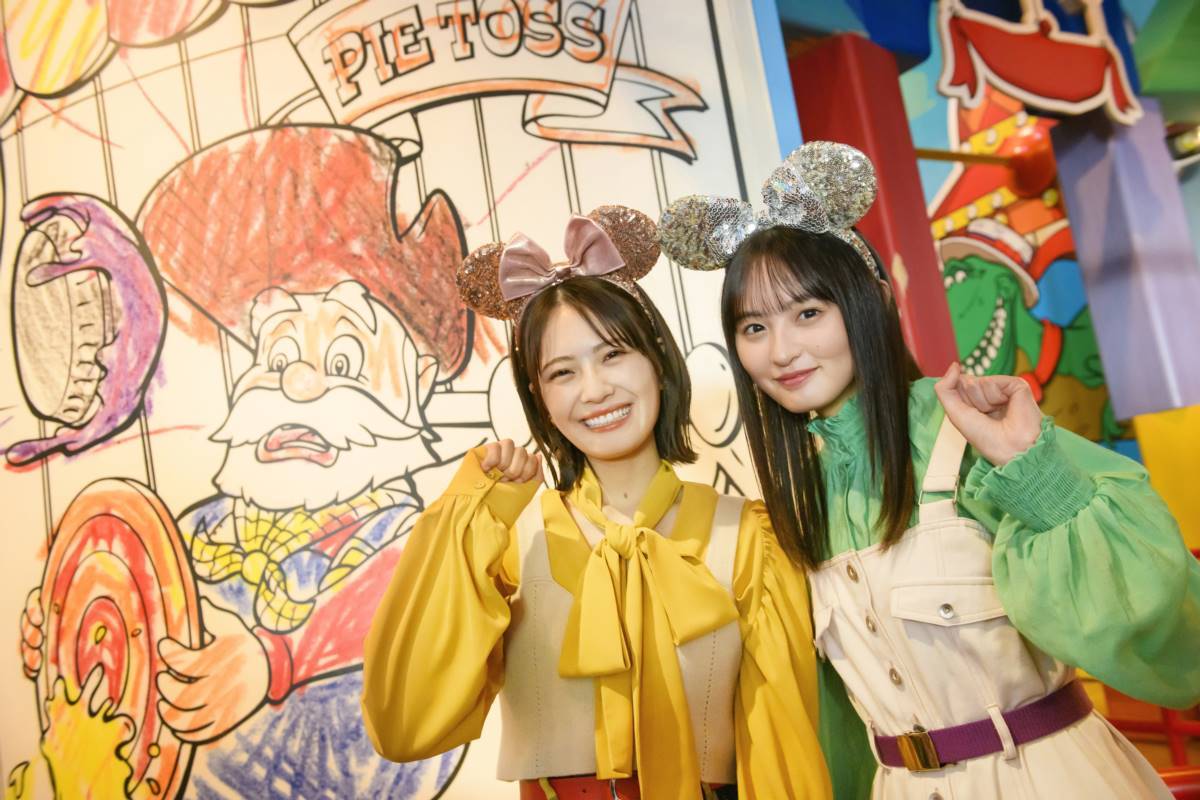 乃木坂46遠藤さくら＆清宮レイ、ディズニー満喫！「トイ・ストーリー」をイメージしたコーデで