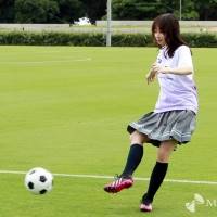 日向坂46影山優佳、５歳からサッカー　過去にはシュート実演で澤穂希氏から絶賛も