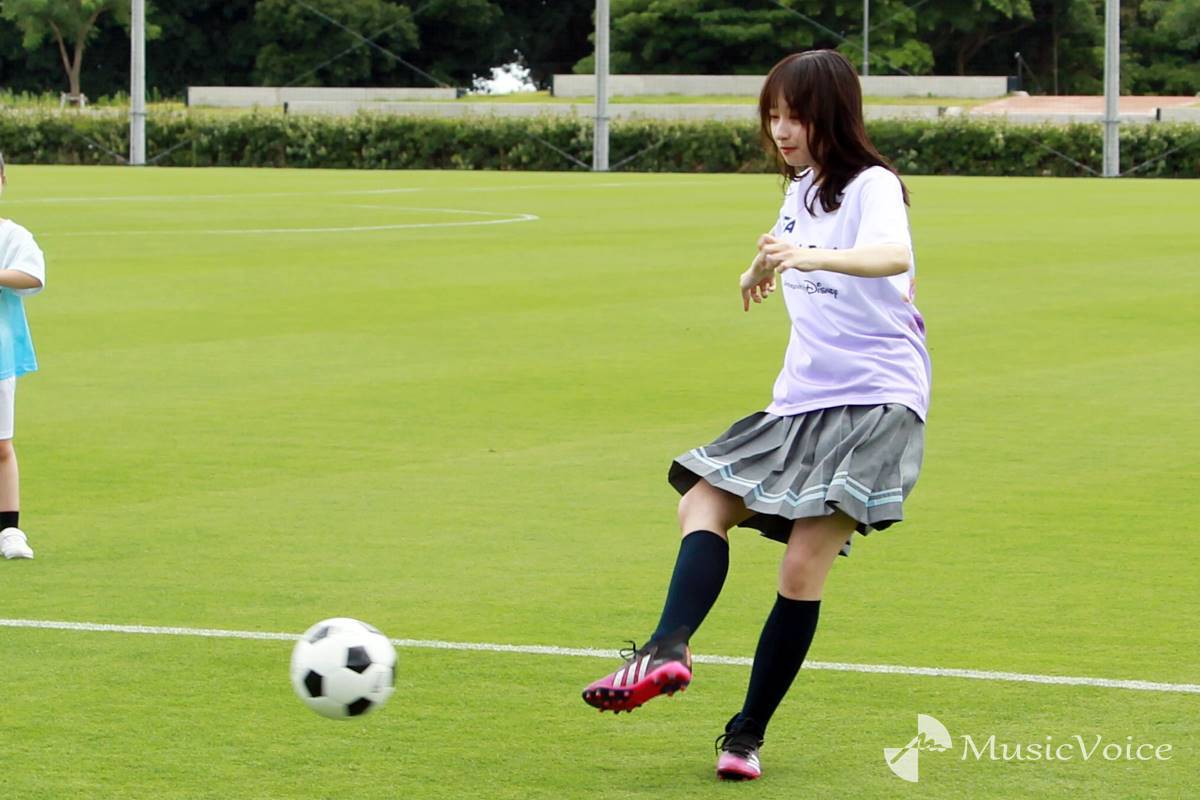 日向坂46影山優佳、５歳からサッカー　過去にはシュート実演で澤穂希氏から絶賛も