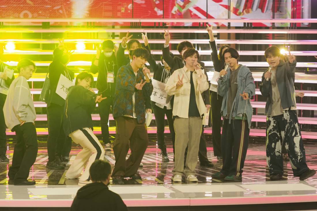 SixTONES、緊張のトップバッター　欲張りジェシー「大トリじゃないんだ…すみません…」：紅白リハ