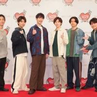 SixTONES、今年の漢字は…？個性的な１字、森本慎太郎は２文字…？：紅白リハ