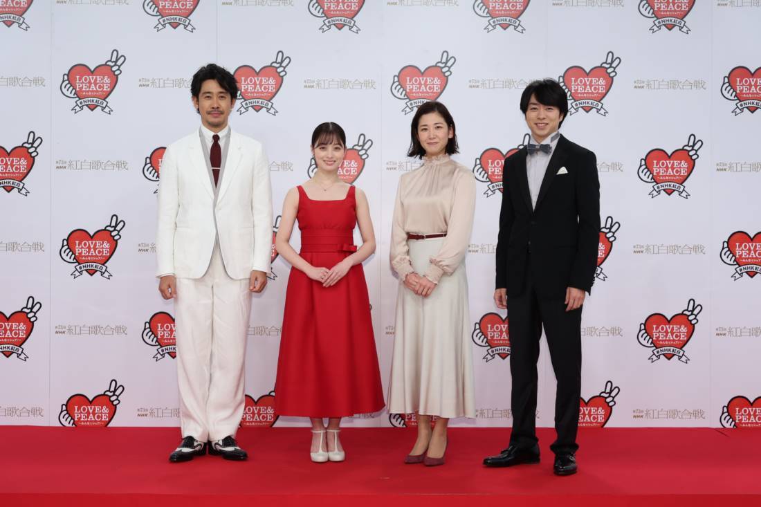 櫻井翔、質問に頭真っ白「驚いています」　大泉洋サプライズ発表も橋本環奈「それ偽情報です」：紅白リハ一問一答（５）
