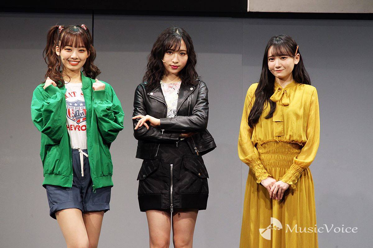小栗有以×濱岸ひより×鈴木瞳美、記者の質問に「いやいやいや」
